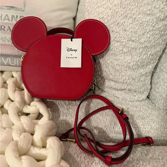 Coach x Disney Mickey ear Crossbody Bag - Picture 2 of 9